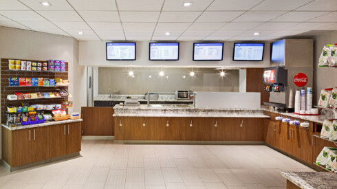 1750 Tysons Boulevard on-site cafe