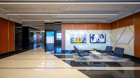 21000 Atlantic Boulevard lobby