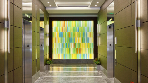 Fallsgrove Plaza lobby