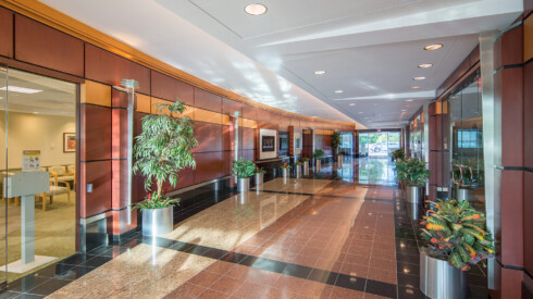 Fallsgrove Village Office Center lobby
