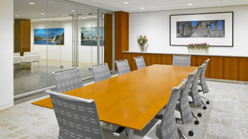 Washington Square suites conference table