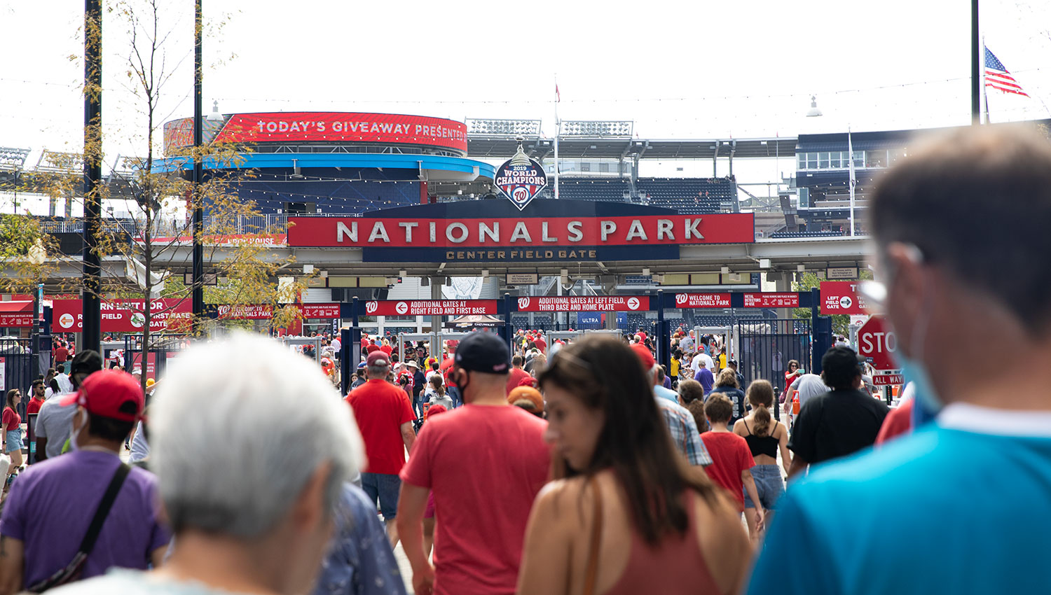 Nationals Park Center Gate Entrance